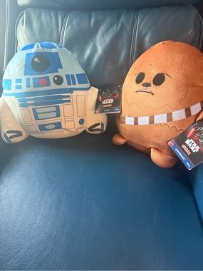 Mattel Star Wars R2-D2 & Chewbacca Plush Pair - Cuutopia